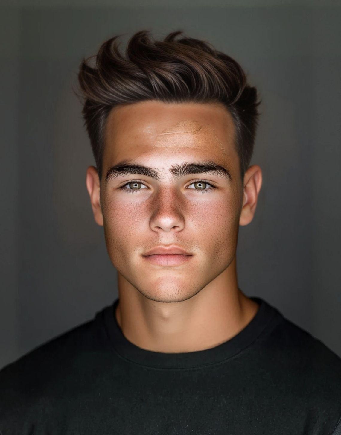 Buzz Cut style: Pompadour